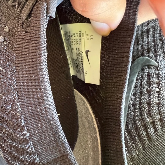 Nike Vapor Max Flykit 3 Black Women’s - Picture 6 of 9